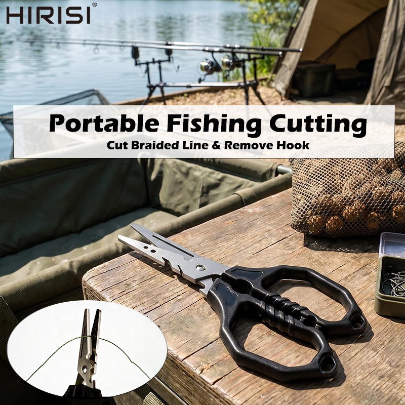 Multifunctional Fishing Scisso - Fishing Hook Sharpener recension och pris