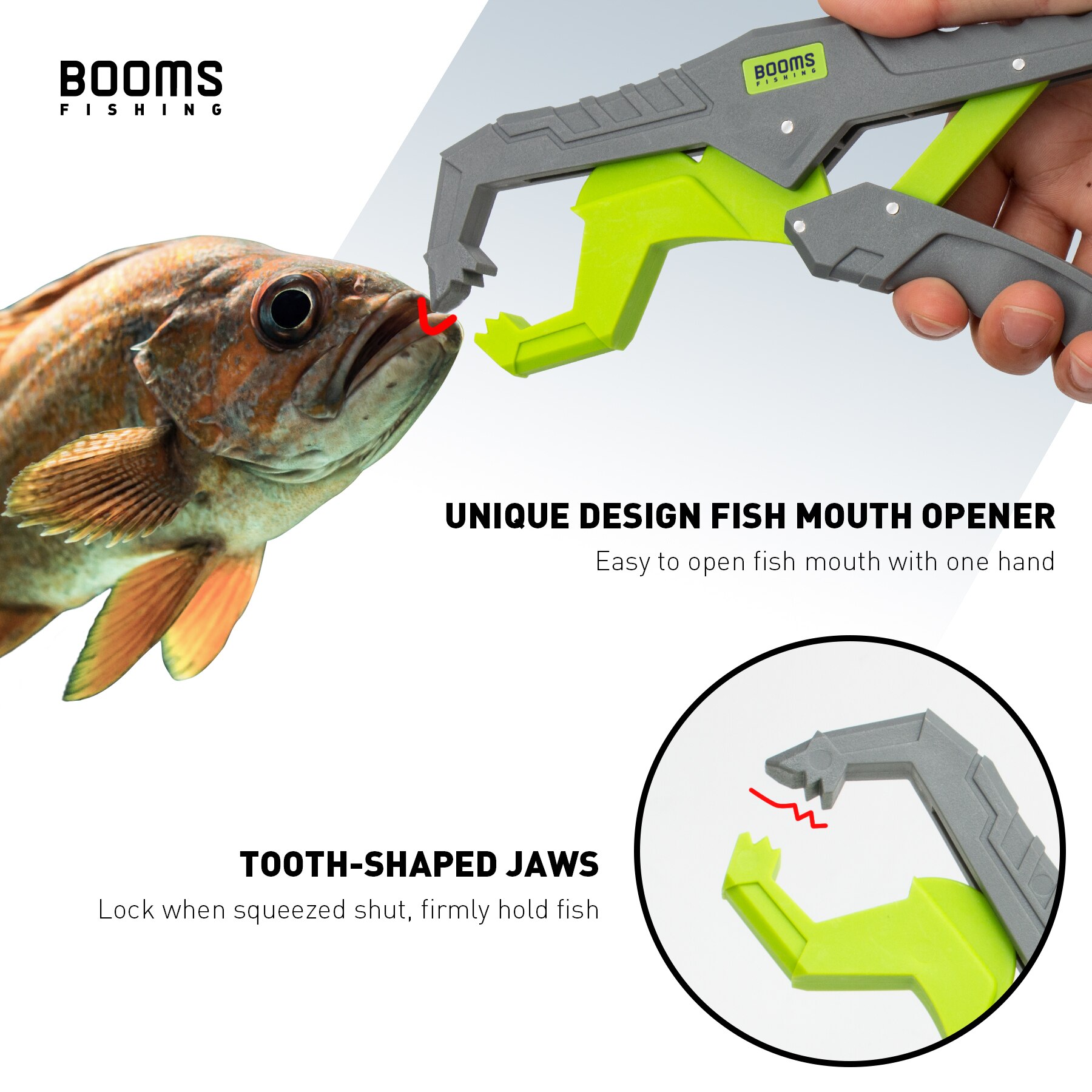 Booms Fishing G05 Fish Gripper - Fishing Hook Sharpener recension och pris