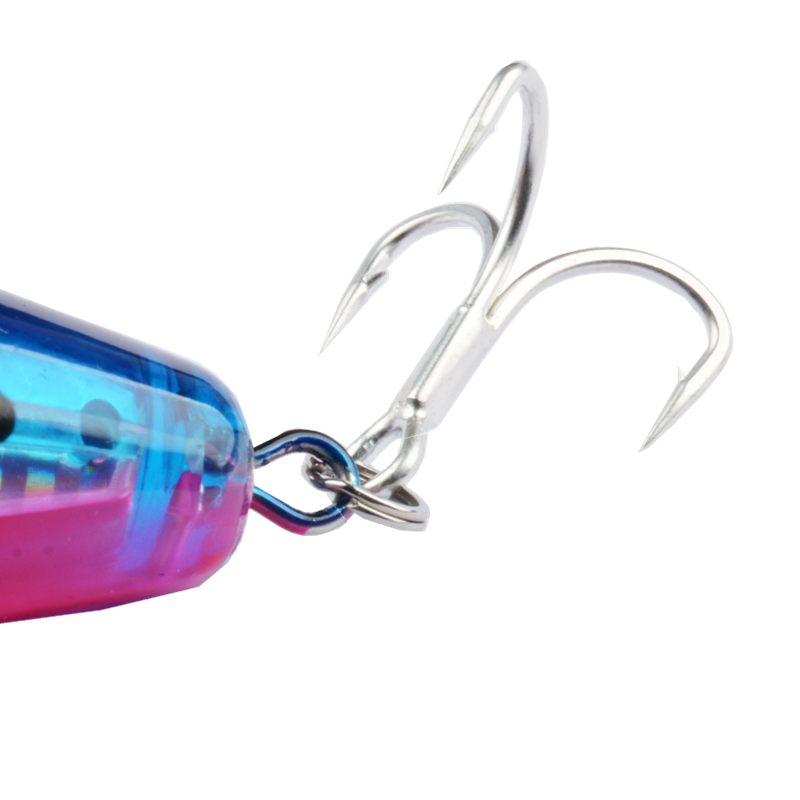 1pc 43g Big Popper Floating Wo - Fishing Hook Treble recension och pris