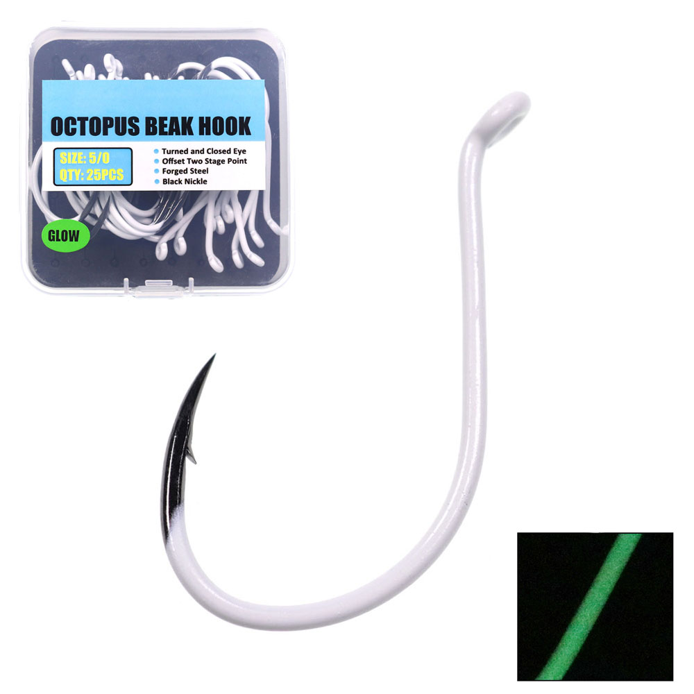 25pcs/box Luminous Imported St - Fishing Hook Assortment recension och pris